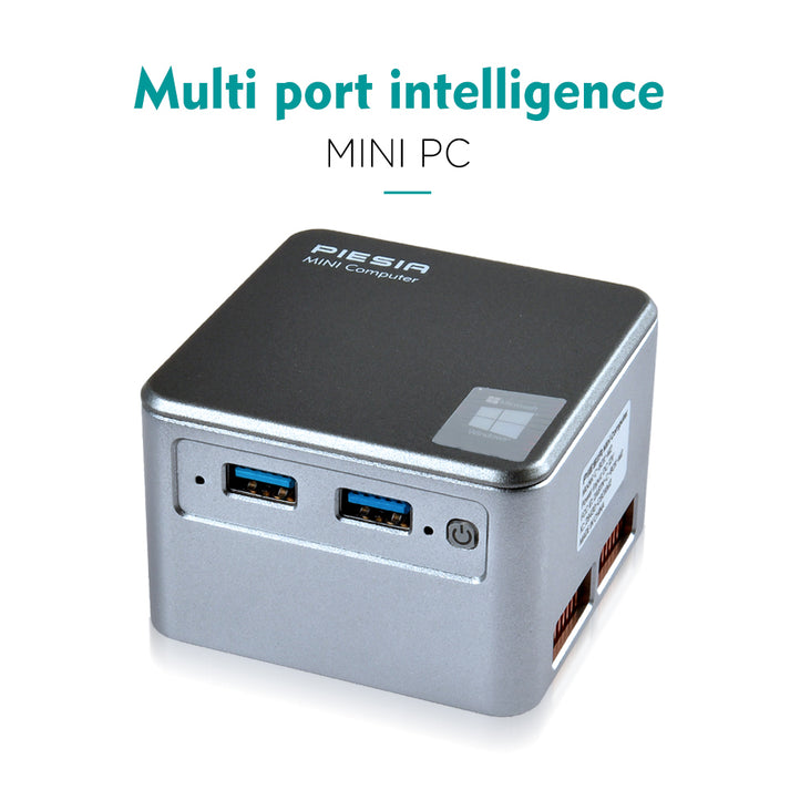 PIESIA CBOXM2 Mini PC Aluminum body 11th gen Intel N5105,Windows 11